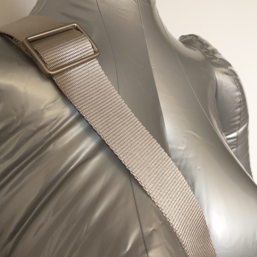 FOSSIL Soft Light Gray Crossbody Bag - Picture 3 of 10